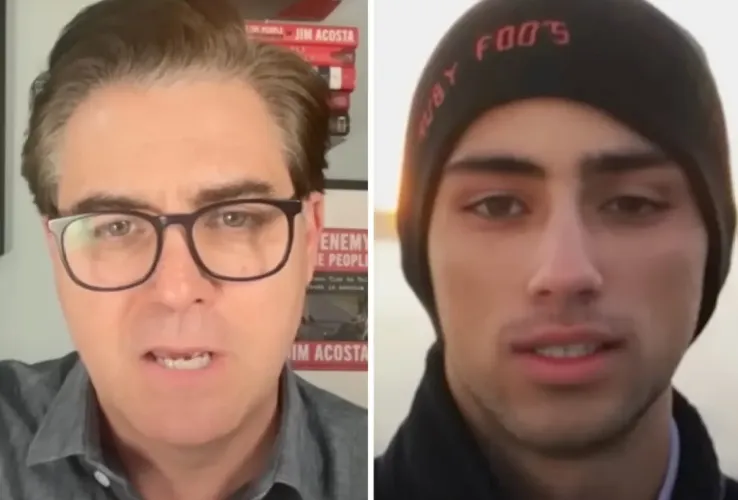 Jim Acosta entrevista a la versión IA de Joaquín Oliver, víctima de Parkland, y divide a la opinión pública